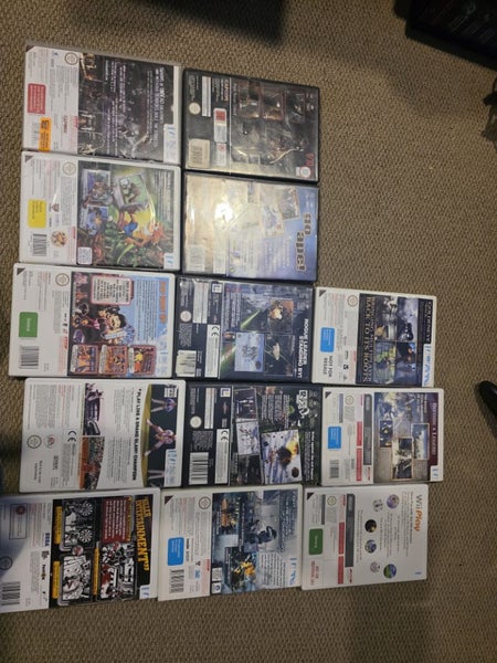 Incredible Nintendo wii collection with GameCube games and memory card Carousel 2
