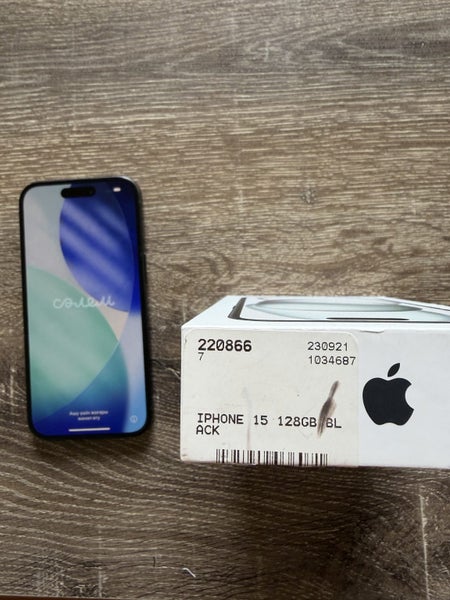 iPhone 15 128GB Black64415752216705112