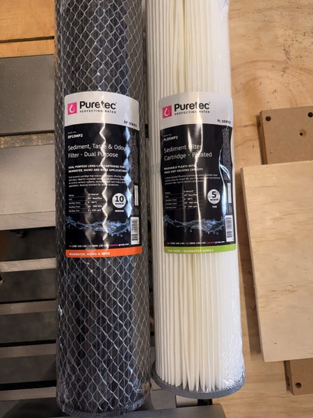 Brand-New Puretec DP10MP2 & Puretec PL05MP2 Water Filter Cartridges – Unopened64415658479106110