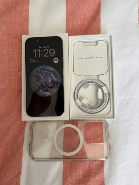 iPhone 15 PRO 128gb White - EXCELLENT CONDITION64415752306435110