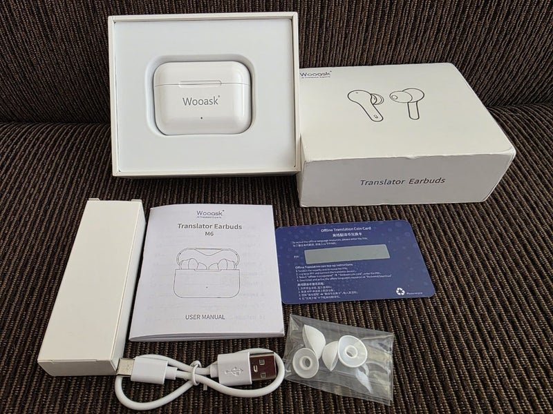 Translator Earbuds, Wooask M6, Brand New & Free Shipping Carousel 1