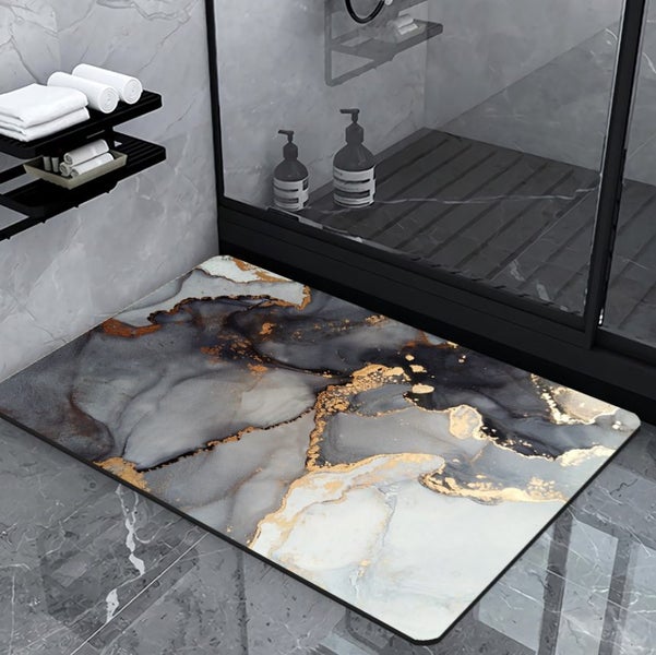 Bath Mat Quick Dry Bath Mat - 60x90cm Carousel 1