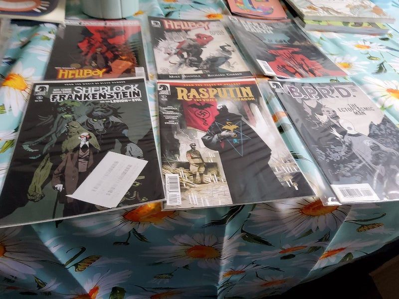 Hell boy comics and B.P.R.D Carousel 9