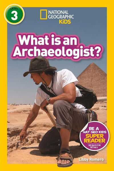 What is an Archaeologist? (L3) by National Geographic Kids - Paperback Carousel 1