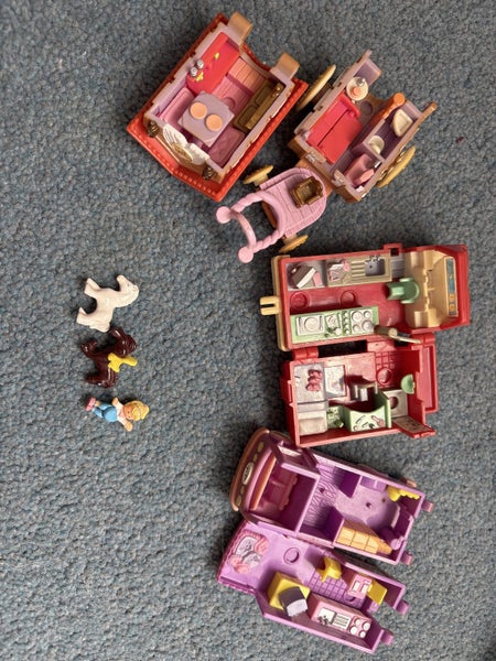 3x vintage Polly pocket vehicles Carousel 2