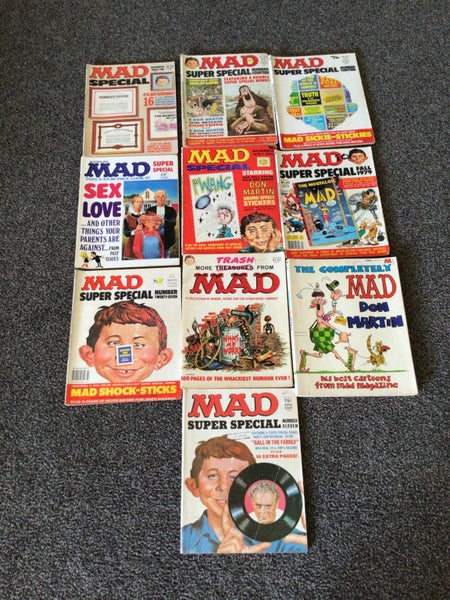 Mad Comics – 10 Items Carousel 1