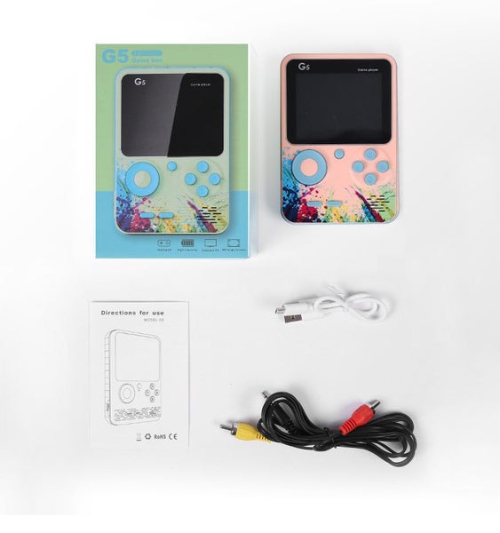 500-IN-1 G5 Retro Handheld 500 Games Console #AC107 Carousel 4