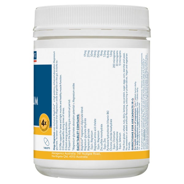 Ethical Nutrients Mega Magnesium 240 Tablets Carousel 2