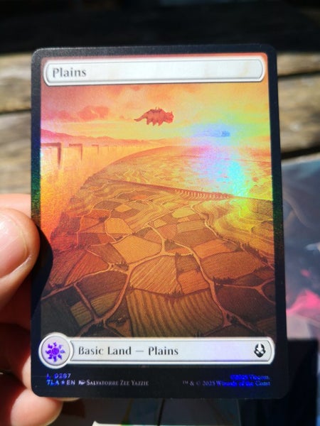 Plains 287, Magic The Gathering, Avatar, MTG, TLA, TLE, Borderless FOIL Carousel 1