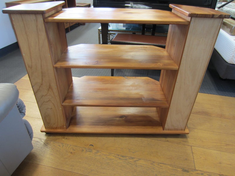 Solid Rimu Stereo Cabinet Carousel 7