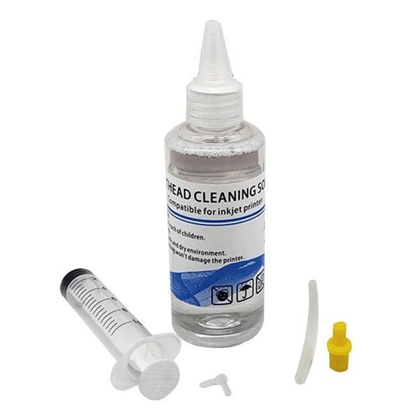 Unblock Print Head Nozzles Printer Cleaning Kit 100ml for Canon Epson HP etc Carousel 1