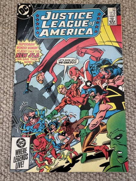 Justice League of America lot of 9 comics, Darkseid, Brian Bolland Carousel 17