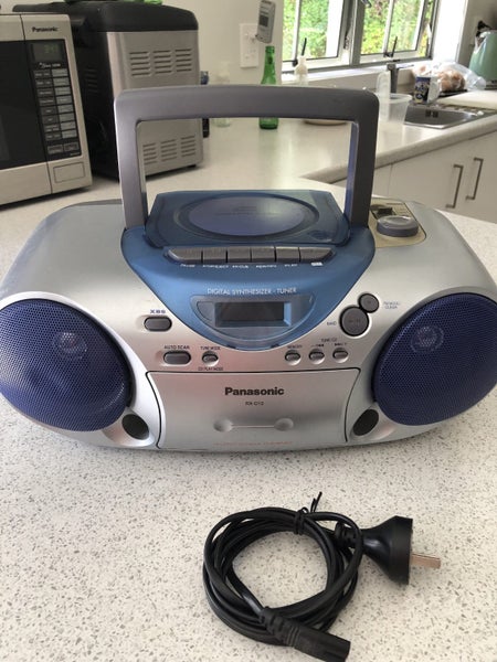 Panasonic RX-D12 CD Cassette AM FM Radio Boom Box Carousel 2