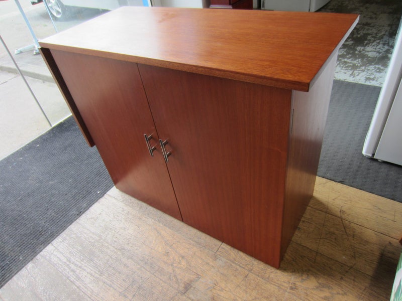 Vintage Mahogany & Rimu Sewing Cabinet Carousel 2