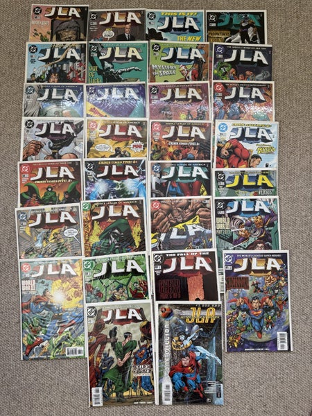 JLA - lot of 30 Justice League comics, Grant Morrison Carousel 1