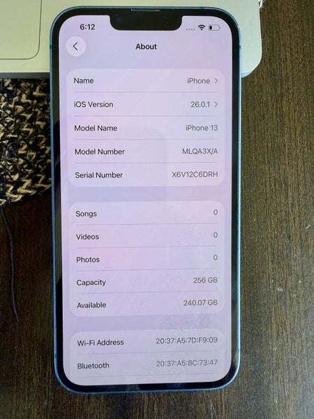 iPhone 13 - 256GB64417813740930112