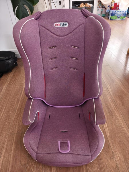 Edinburgh Car Seat Soft Pink Carousel 1