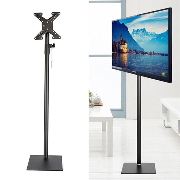 14-42 Inch Universal 360 Degree Rotating Height Adjustable Tv Floor Stand Carousel 1