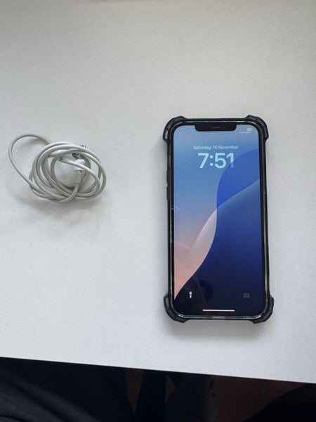 iPhone 12 Pro Max with charger and case64703740225922110