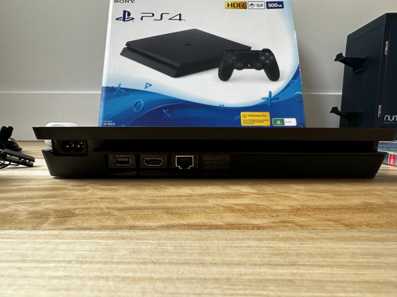 PS4 Slim 500gb Console x3 Controllers and Games Bundle64418125690242113