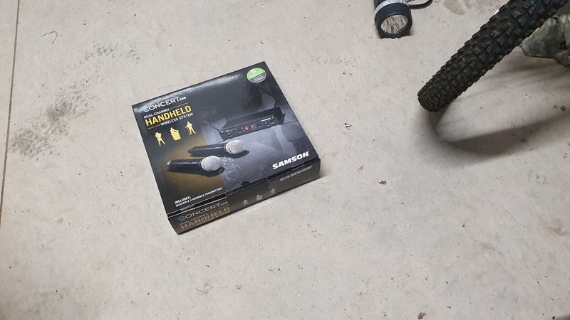 Dual Channel Samson Wireless Mic set Carousel 1