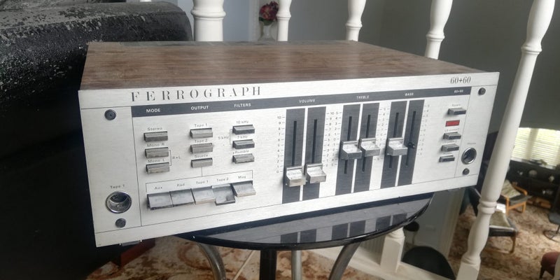 FERROGRAPH 60/60 AMP and two SERIES SEVEN Reel to Reel Tape Recorders. Carousel 1