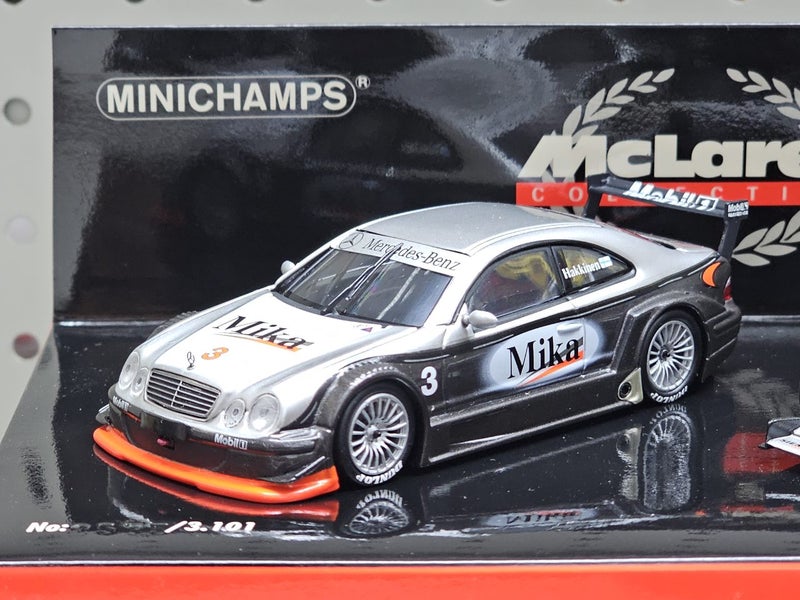 1/43 McLaren Mercedes MP4-16 F1 & Mercedes CLK Coupe DTM - Mika Hakinen Set Carousel 2
