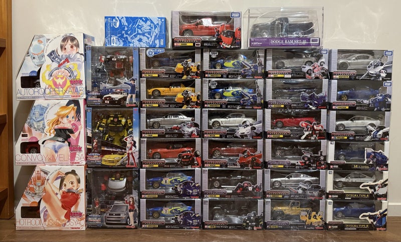 Transformers Binaltech CAR BOTS TAKARA WHOLE SET64418990715906110