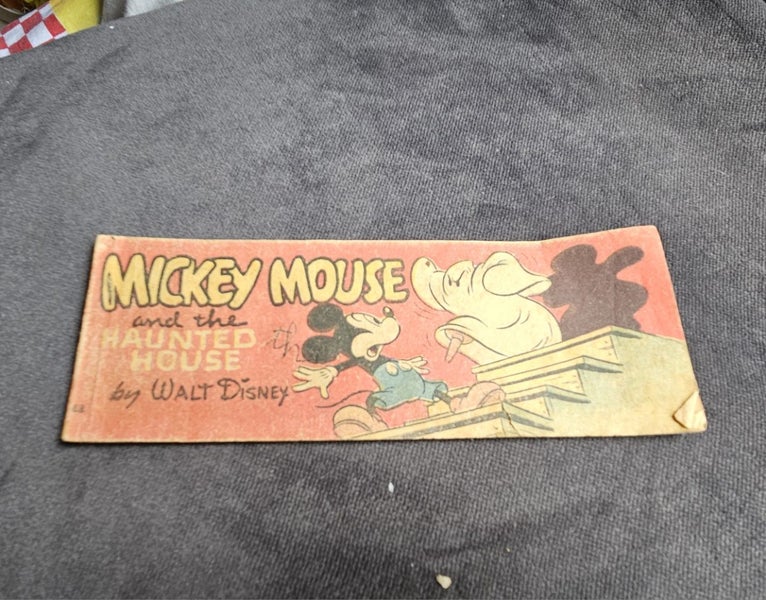 Vintage Mickey Mouse Comic Book Carousel 1
