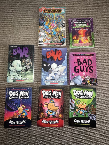 Kids graphic novel books & comic Carousel 1