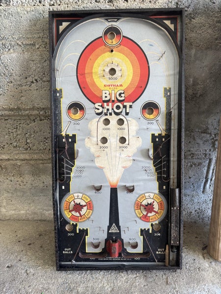 Gotham Big Shot pinball game with box Carousel 2