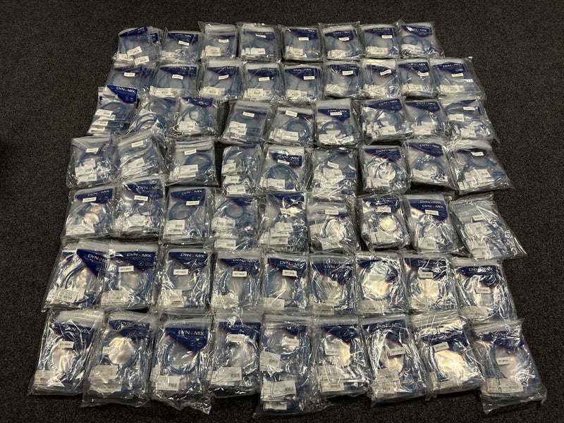 (610) Blue Cat6 RJ45 Patch - Network Cables - New - 0.3m 0.5m 0.75m 1m 1.5m64419542135170110