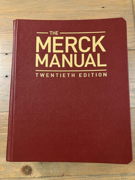 The Merck Manual 20th Edition64419514591362111