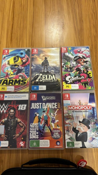 Nintendo Switch OG Console (V1) + Games & Accessories included64419762881923111