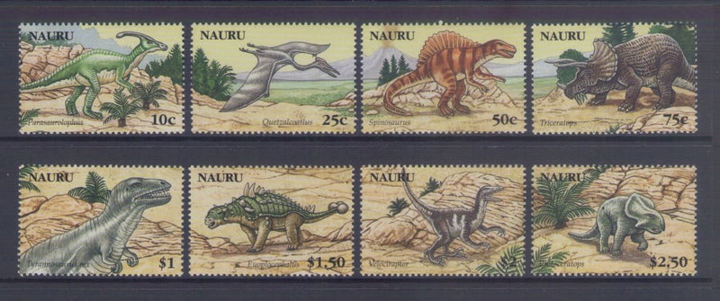 Nauru - 2006 Dinosaurs Set (8) - UHM - 629/36 Carousel 1