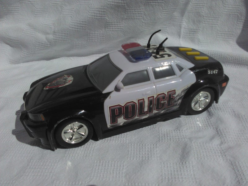 Police Car, Large Toy, Lights & Sound. Carousel 1