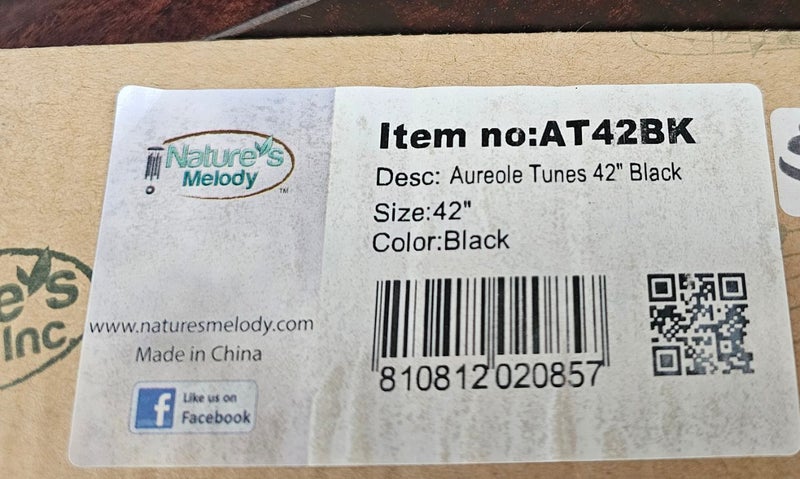 Natures Melody Black Aureole Chimes (approx. 106cm) Carousel 6