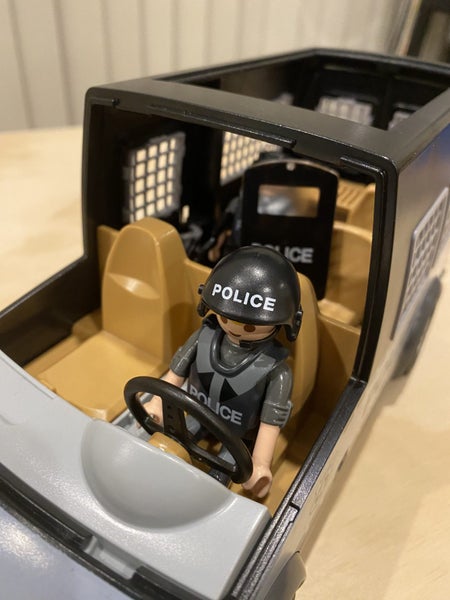 Playmobil vintage SWAT team vehicle Carousel 6