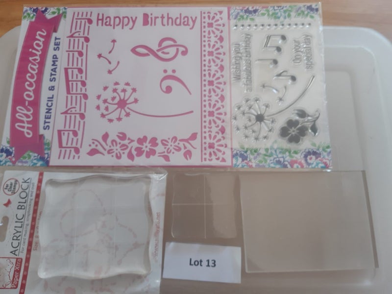 Assorted stamping items - Lot 13 Carousel 2