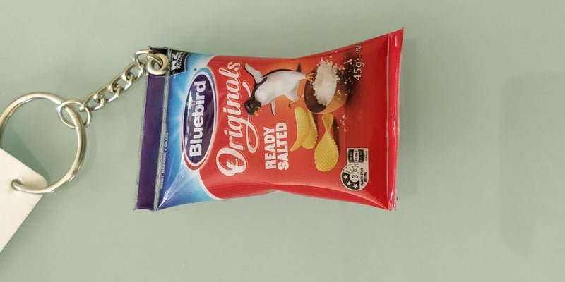 Bluebird chips Keyring Carousel 4