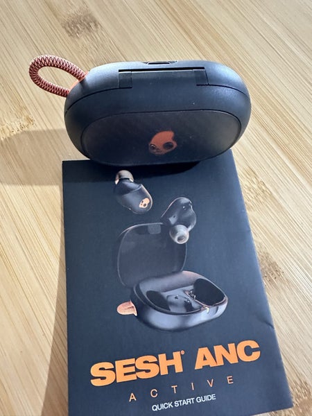 Skullcandy Sesh ANC Active True Wireless Noise Cancelling Earbuds - Black/Orange64420991981315112
