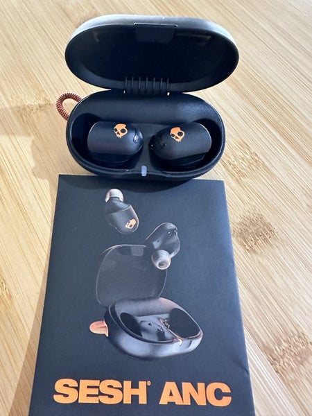 Skullcandy Sesh ANC Active True Wireless Noise Cancelling Earbuds - Black/Orange64420991981315113