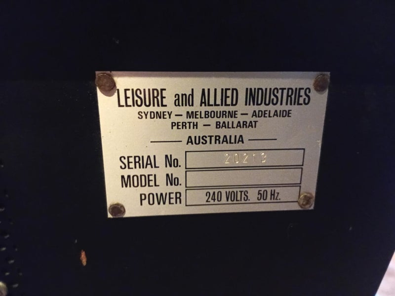 **RARE Leisure and Allied 80'S Tabletop with updates** Carousel 2