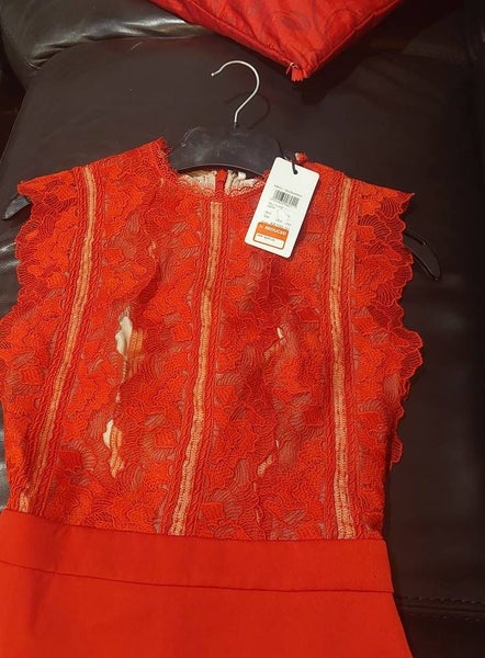 Red Dress Brand Reiss Size UK4 Carousel 2
