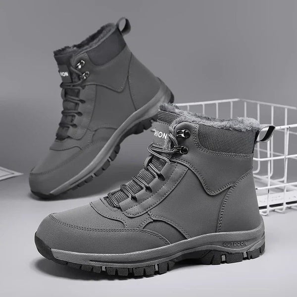 Waterproof Winter Mens Snow Boots For Outdoor Hiking Carousel 1