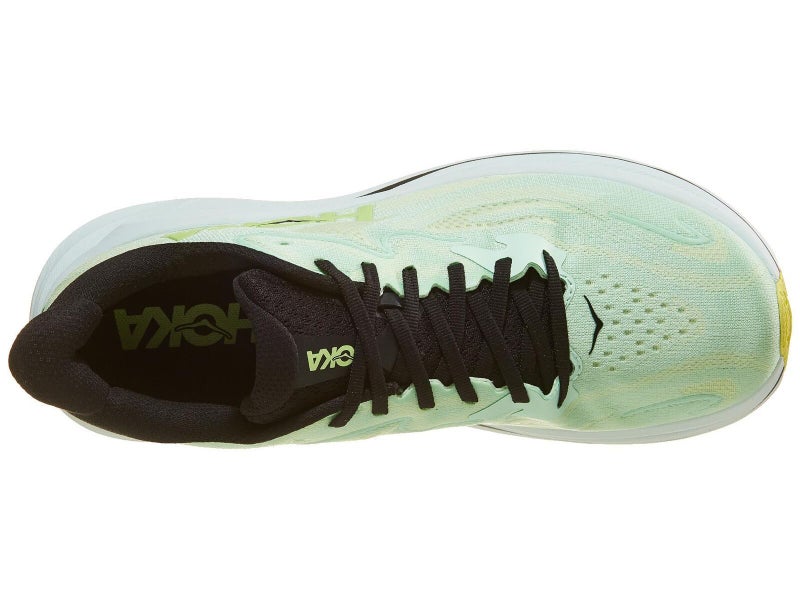 Hoka Clifton 10 Men s Running Shoes Lightweight CMEVA MetaRocker in Fluorite/... Carousel 5