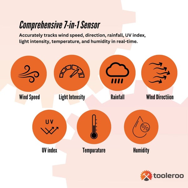 7-In-1 Professional Weather Station For Home And Outdoors Carousel 2