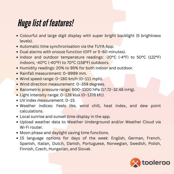 7-In-1 Professional Weather Station For Home And Outdoors Carousel 7