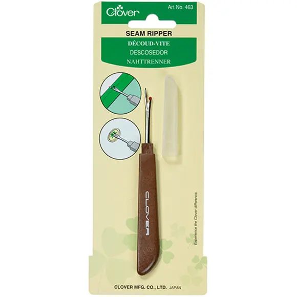 Clover Seam Ripper Wooden Handle Carousel 1