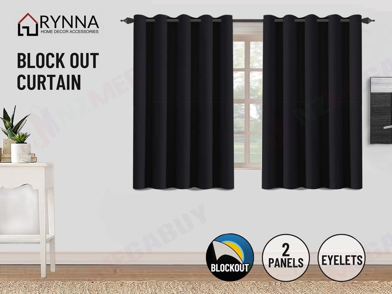 new curtains readymade blackout 160cm Drop Carousel 1